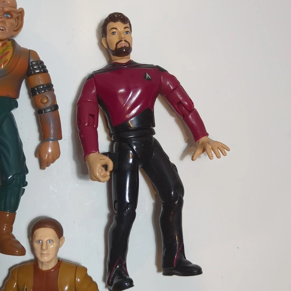 Star Trek Next Generation Deep Space Nine vintage Playmates figures 1994 Quark